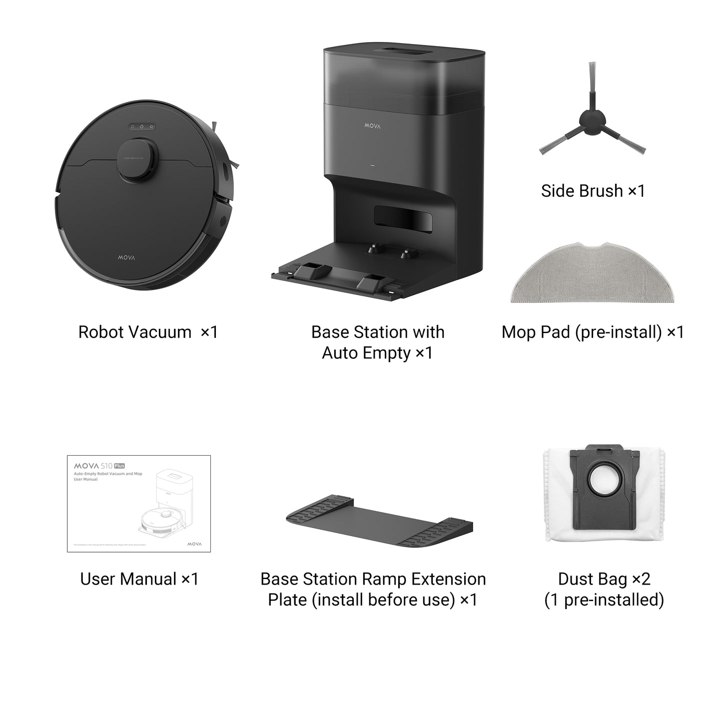 Mova S10/S10 Plus Robot Vacuum